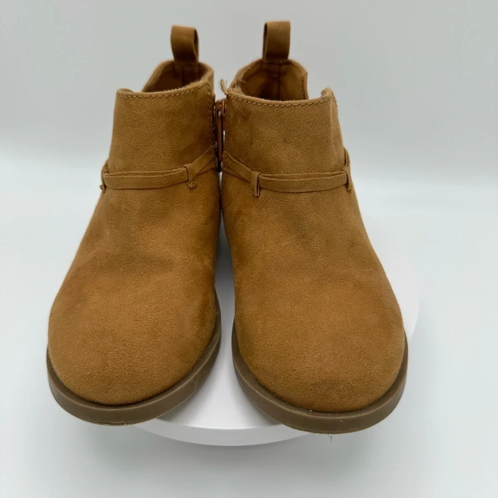 OLD NAVY Vegan Suede Toddler Boots, Size 8